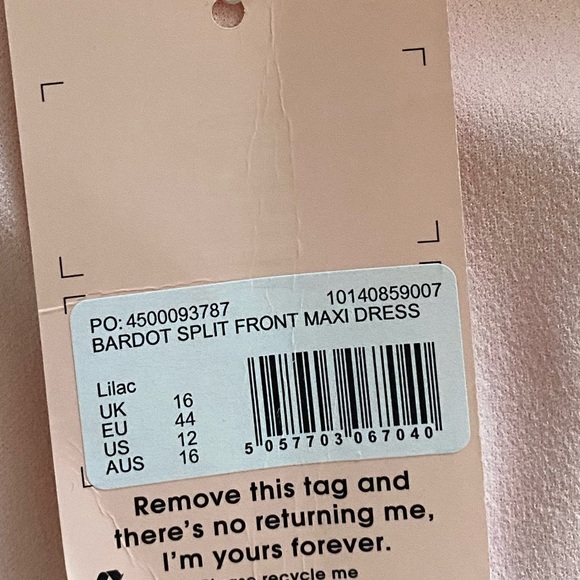 PINK MAXI DRESS | ASOS | US 12 - Picture 5 of 5